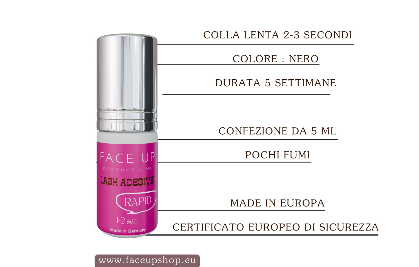 COLLA ADESIVO RAPID 1-2 secondi