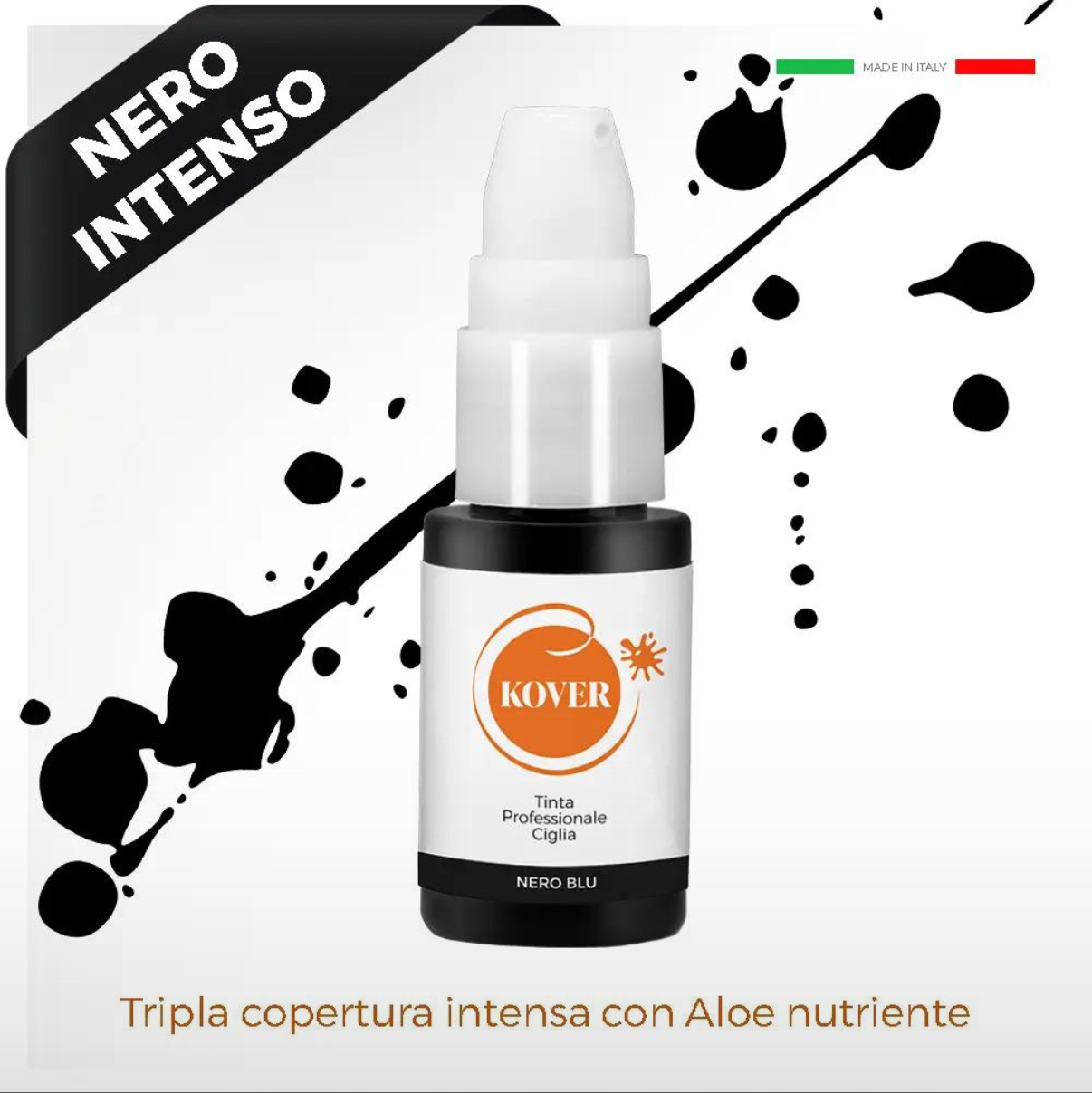 Tinta Laminazione olio di argan Nero-Blu