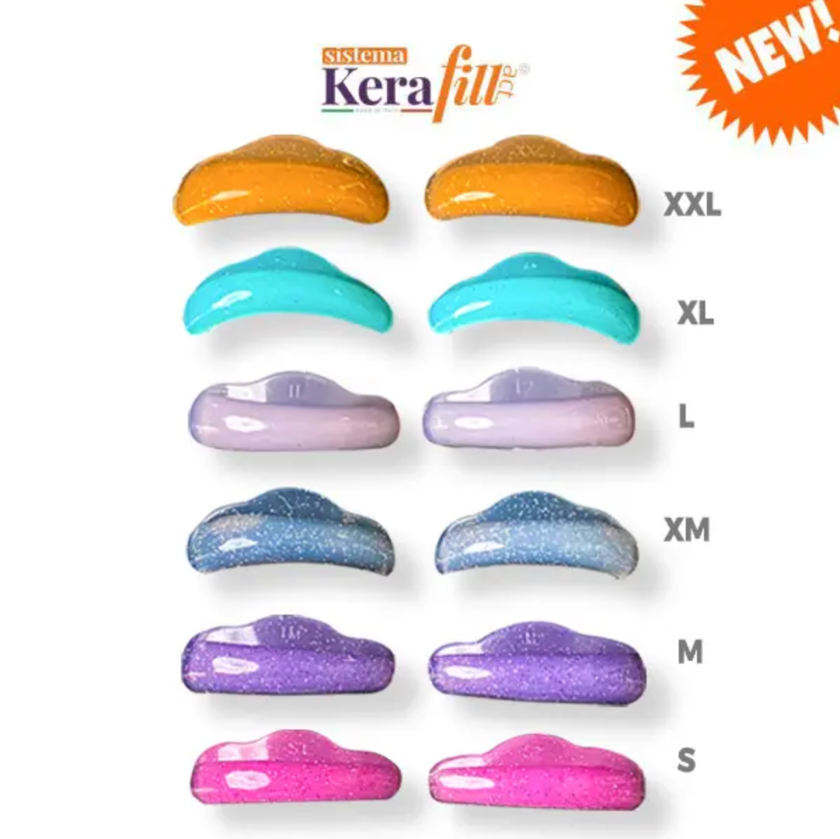 6 coppie PAD ciglia senza colla