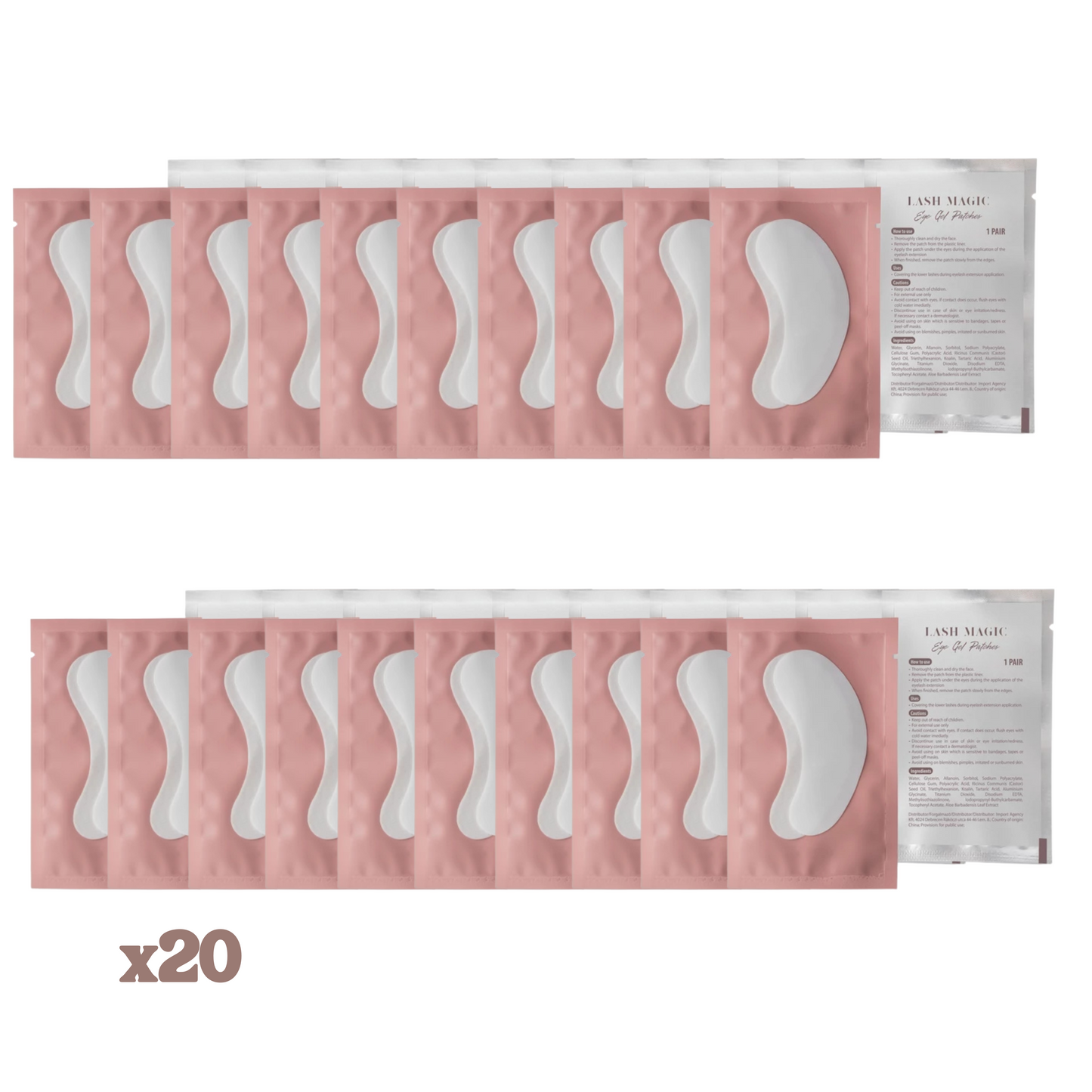 Gel patches per occhi