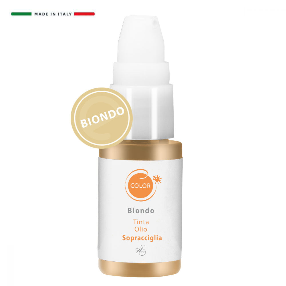 Tinta Olio Sopracciglia Laminazione Castano