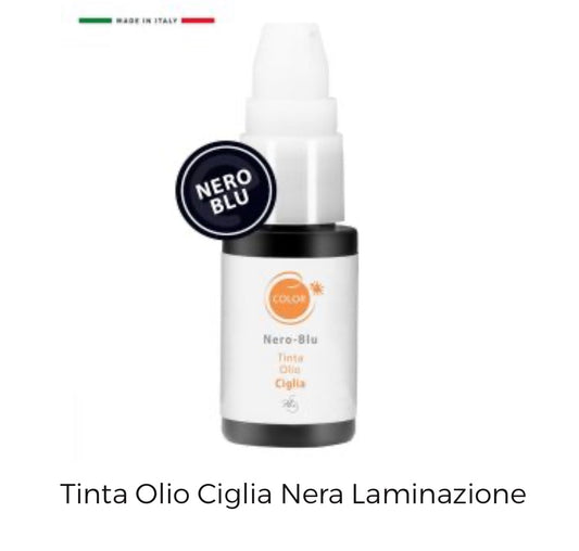 Tinta Laminazione olio di argan  Nero-Blu