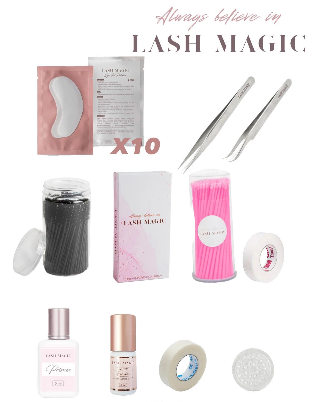 Kit base lash Magic