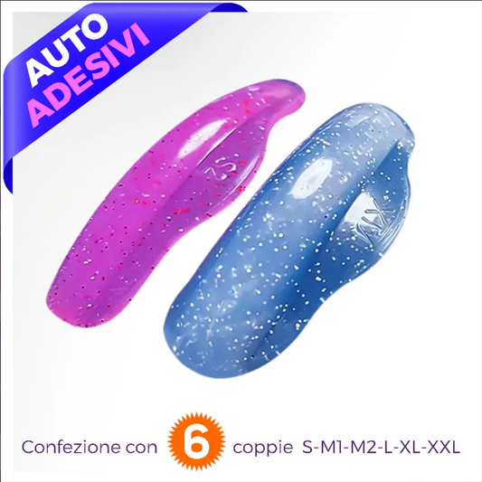 6 coppie PAD ciglia senza colla