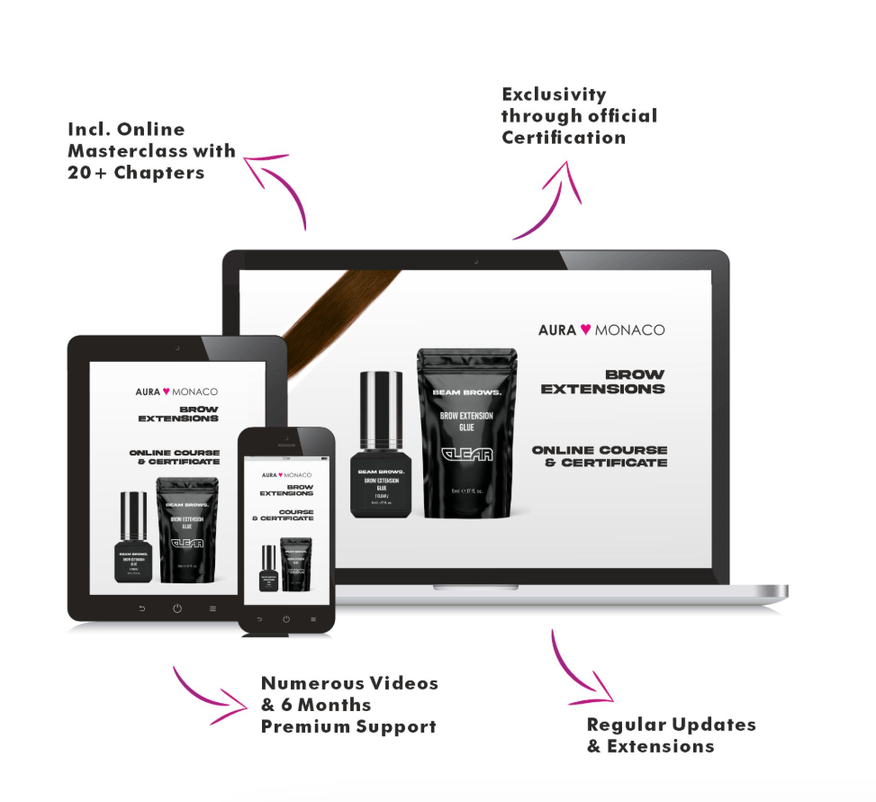 Brow Extensions | Online Training incl. Certificate