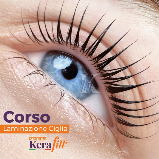 Corso laminazione ciglia Kerafill